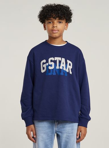 Suéter Crew Regular Unbrushed para Niños